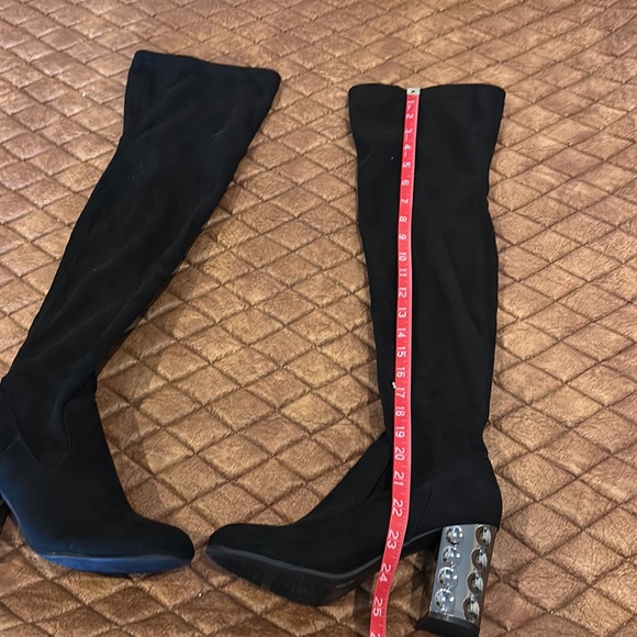NWOT Carlos Quantum thigh high boots - Picture 11 of 13